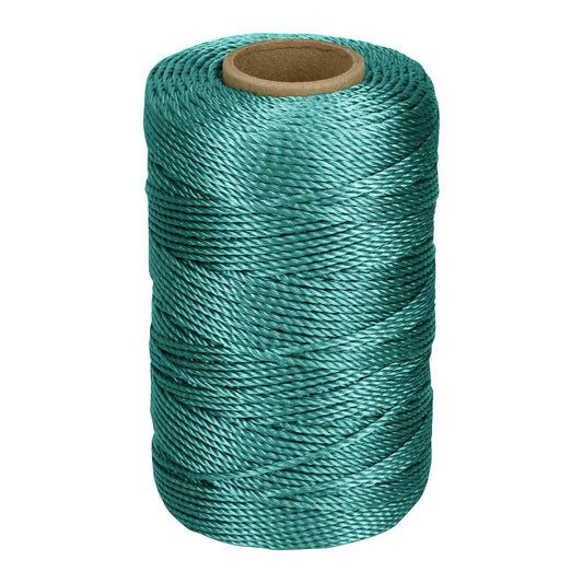 Carrete con 165 m de hilo para albañil verde, Truper Caja con 6, 14060