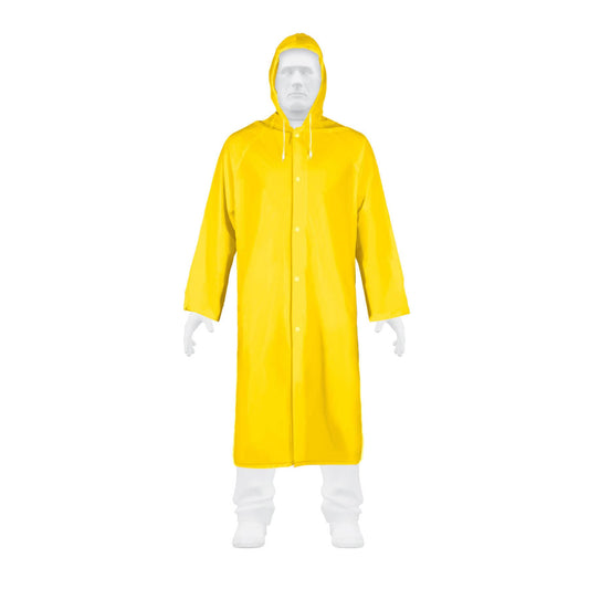 Gabardina impermeable ligera de PVC, talla M, Pretul Caja con 5, 29963