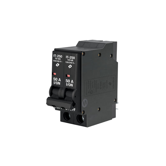 Interruptor de 2 polos 50A, enchufable, VOLTECK Caja con 5, 47512