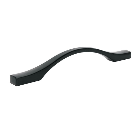 Jaladera de 128mm estilo 'Segovia' acabado negro Caja con 12, 45806