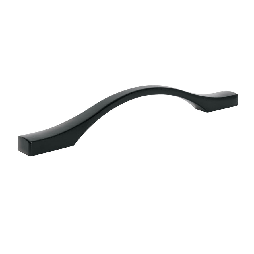 Jaladera de 128mm estilo 'Segovia' acabado negro Caja con 12, 45806