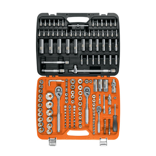 Juego de 172 herramientas 1/4', 3/8' y 1/2' std p/mecánico, 102412