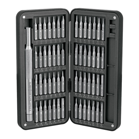 Desarmador de precisión con 56 puntas intercambiables, EXPER Caja con 4, 103794