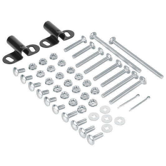 Juego de tornilleria con chumaceras para carretilla CAR-82 Caja con 6, 100155