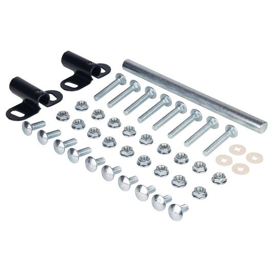 Juego tornilleria, chumaceras y eje para carretillas Truper Caja con 6, 100154