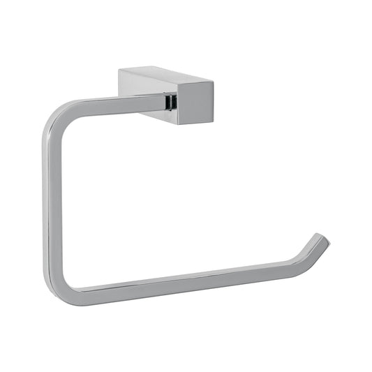 Portarrollo sin cubierta, cromo, FOSET KUBO Caja con 4, 44387