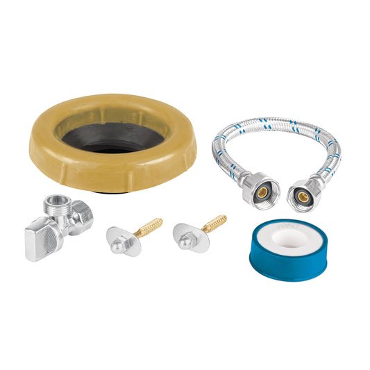 Kit de instalación para WC, FOSET Caja con 4, 45475