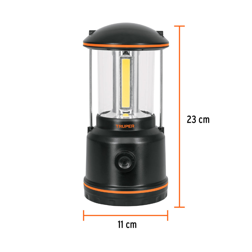 Linterna de LED para campamento, tipo farol, de Pilas 3 D Caja con 2, 10760