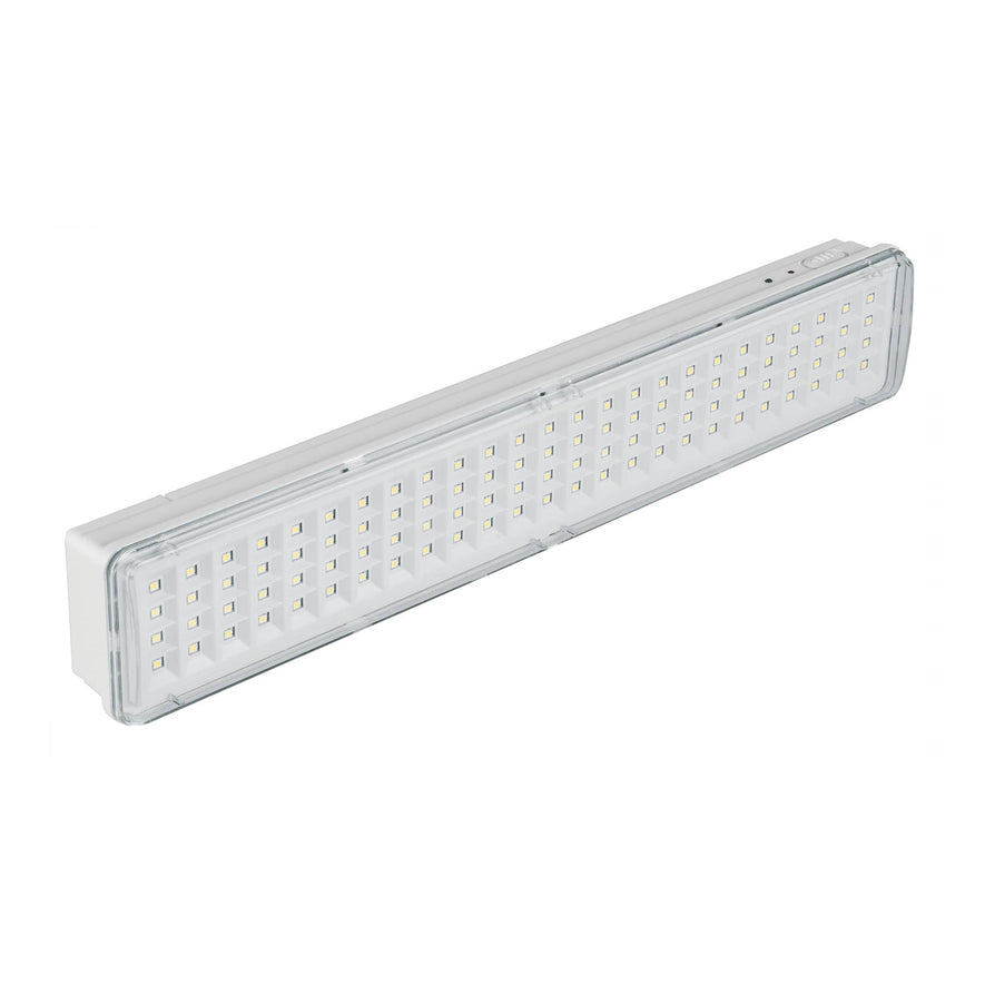 Lámpara de emergencia de 100 Leds 500 lm recargable, Volteck Caja con 2, 43009