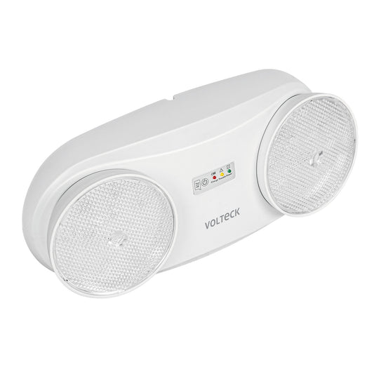 Lámpara de emergencia de 24 Leds 170 lm dirigible recargable Caja con 2, 46992