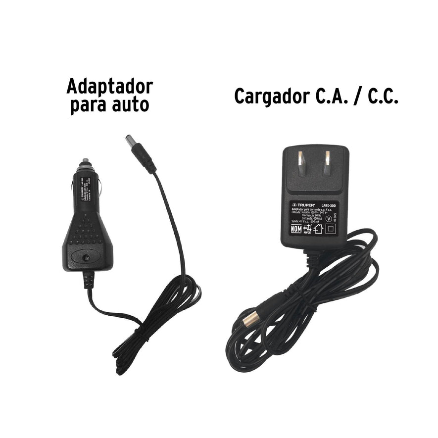 Linterna reflectora LED 300 lm recargable, TRUPER, 12983