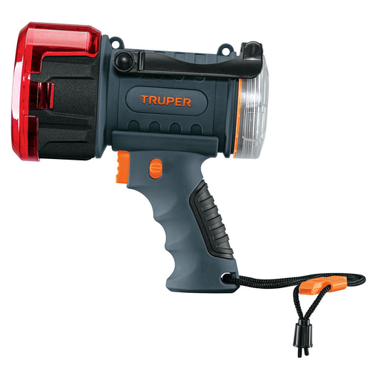 Linterna reflectora LED 900 lm, recargable, TRUPER, 102404