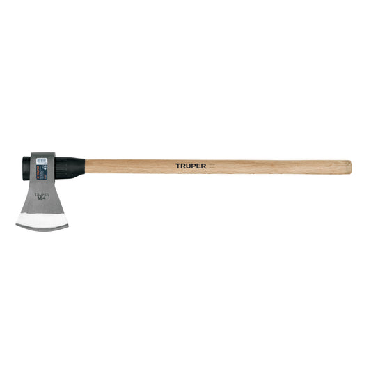 Hacha labor entera 4 lb, mango de madera 36', TRUPER Caja con 2, 102981