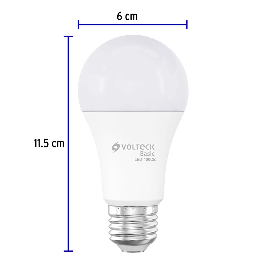 Lámpara LED A19 14 W (equiv. 75 W), luz cálida, caja, Basic Caja con 10, 27214