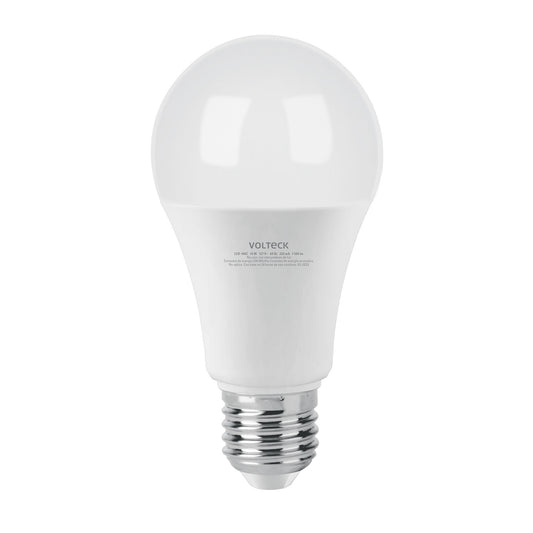 Lámpara LED A19 14 W (equiv. 100 W) luz cálida, caja Volteck Caja con 6, 46593