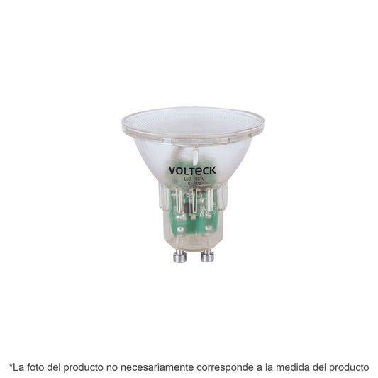 Lámpara trans. de LED 3 W MR16 base GU10 luz de día, blíster Caja con 6, 48404