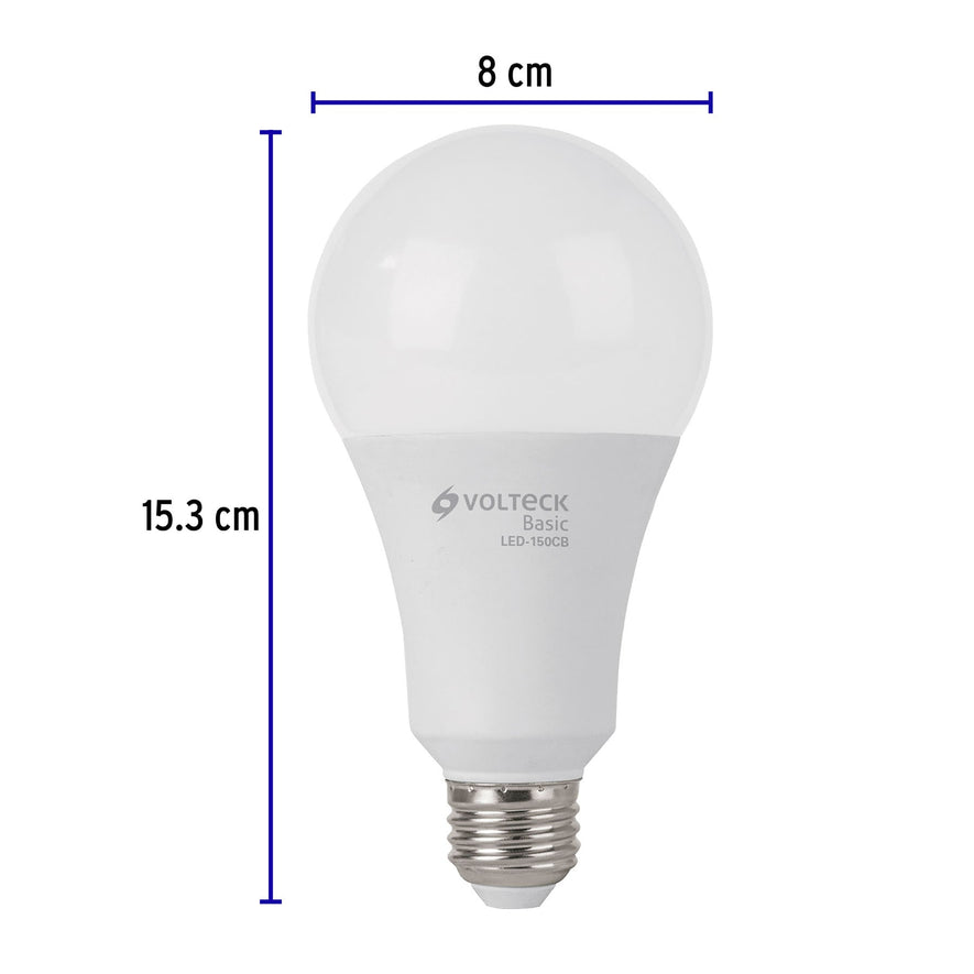 Lámpara LED A25 18 W (equiv. 125 W), luz cálida, caja, Basic Caja con 10, 27165