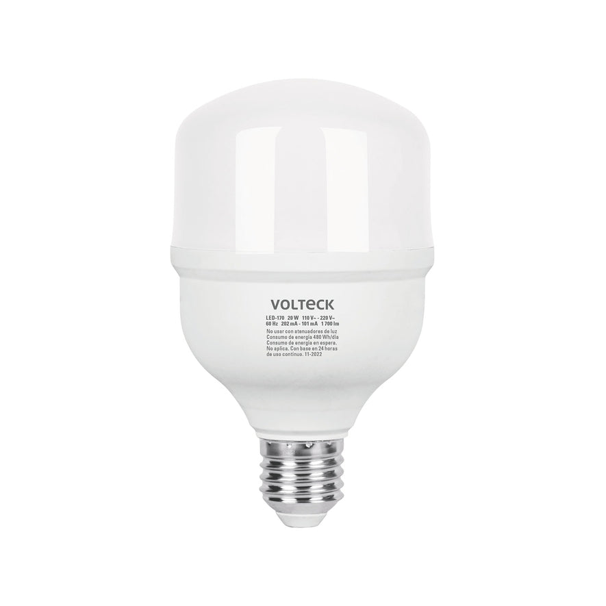 Lámpara LED alta potencia 20 W (equiv. 170 W), luz de día Caja con 4, 46225