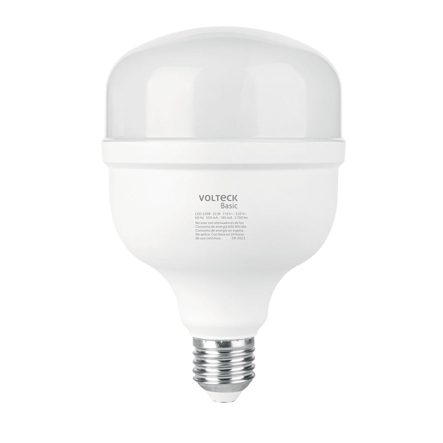 Lámpara LED alta potencia 25W (equiv. 250W) luz de día Basic Caja con 4, 28207