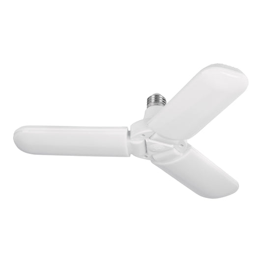 Lámpara LED 24W tipo ventilador, 3 aspas ajustables, Volteck Caja con 2, 26123