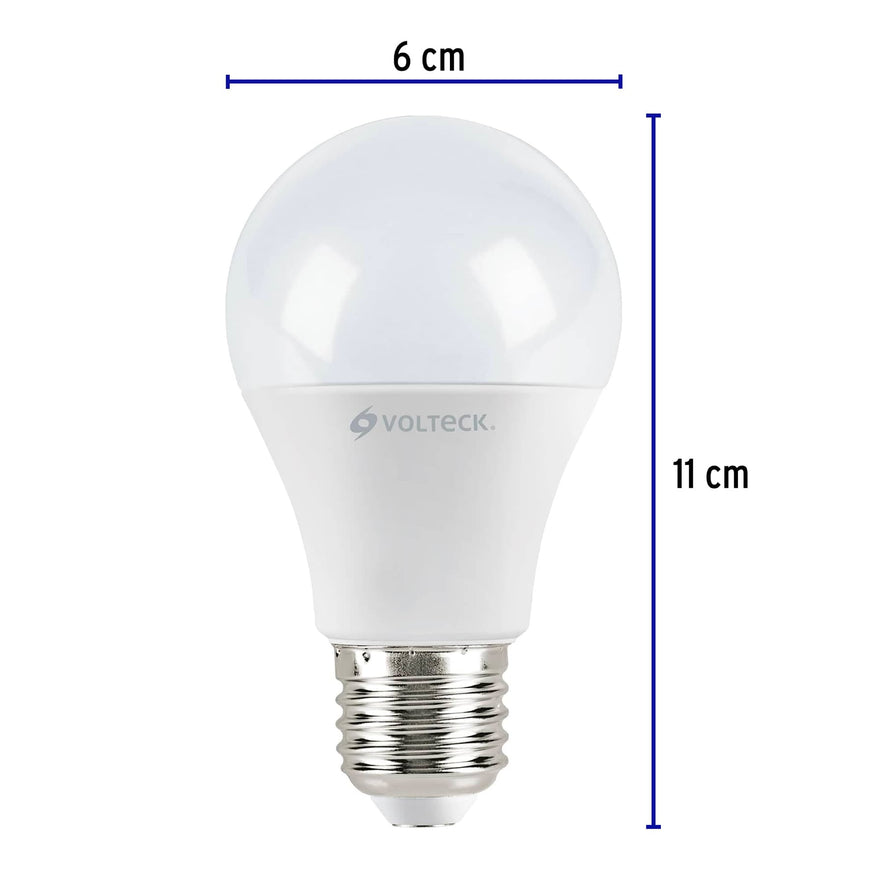 Pack de 4 lámparas LED A19 9 W (equiv. 60 W), luz cálida Caja con 4, 48085