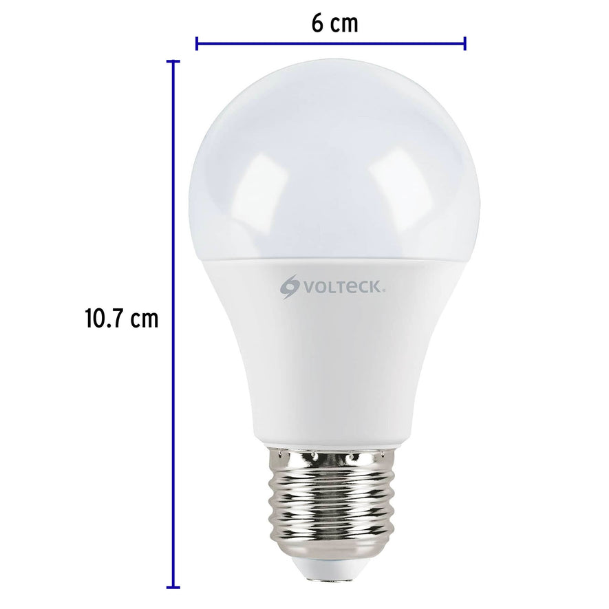 Pack de 4 lámparas LED A19 9 W (equiv. 60 W), luz de día Caja con 4, 46864
