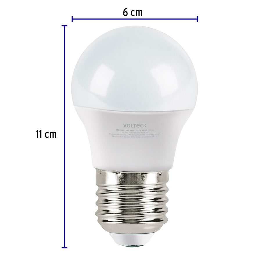 Pack de 4 lámparas LED A19 10 W (equiv. 75 W), luz cálida Caja con 4, 27211