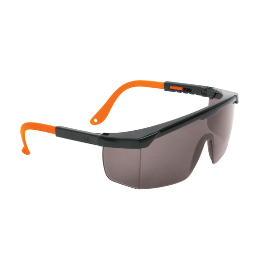 Lentes de seguridad ajustables grises, Truper Classic Caja con 12, 14213