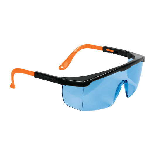 Lentes de seguridad ajustables azules, Truper Classic Caja con 6, 15136