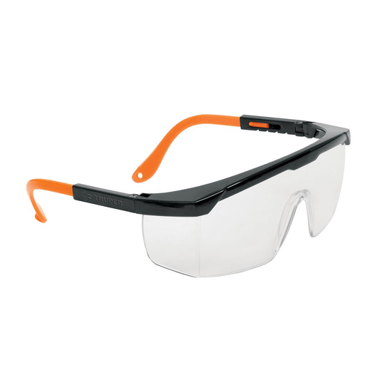 Lentes de seguridad ajustables transparentes, Truper Classic Caja con 12, 14284