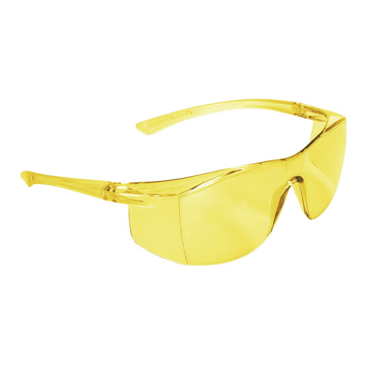 Lentes de seguridad ámbar, Truper Ultralite Caja con 6, 15295