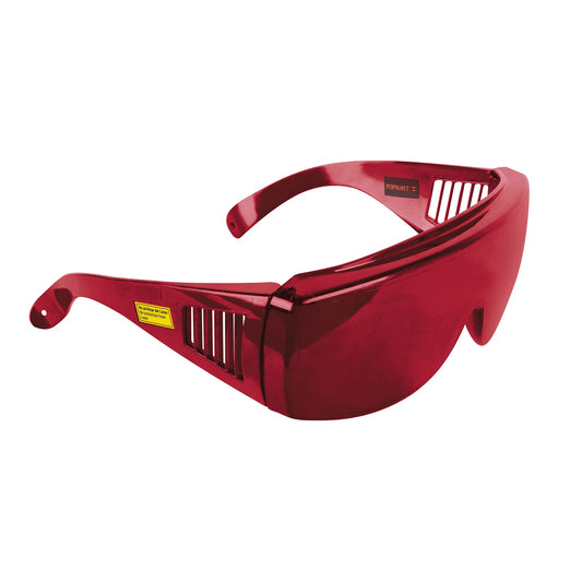 Lentes de seguridad para láser rojo, Truper Caja con 2, 10757