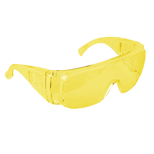 Lentes de seguridad ámbar, Truper Safe Caja con 12, 14254