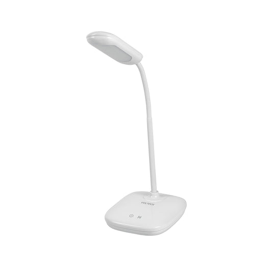 Lámpara de LED 5W cuello flexible para escritorio, Volteck Caja con 2, 46189