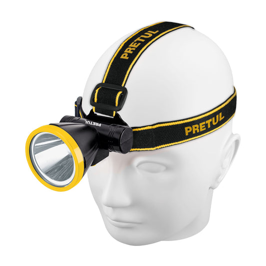 Linterna de minero LED 160 lm recargable, PRETUL Caja con 4, 29089