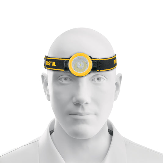 Linterna de minero LED, 70 lm, recargable, PRETUL Caja con 4, 29075