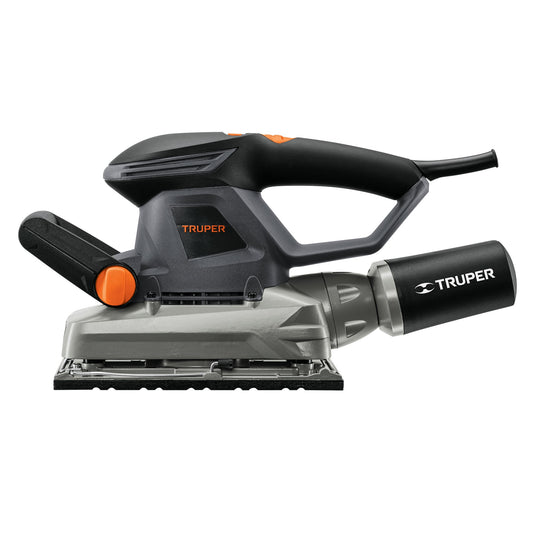Lijadora orbital 1/2 hoja 360 W, TRUPER INDUSTRIAL, 15090