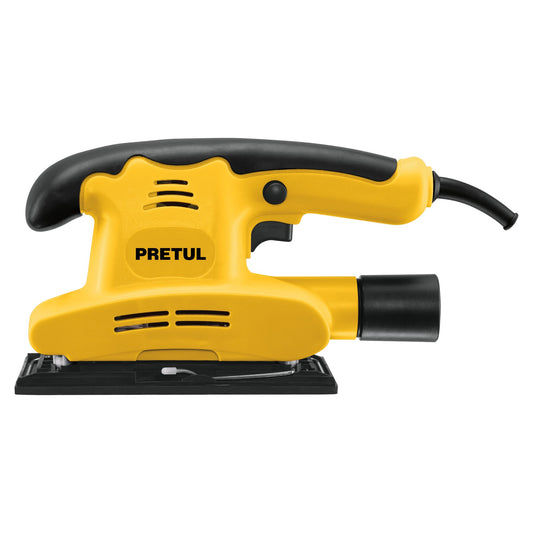 Lijadora orbital 1/3 hoja, 150W, PRETUL, 28220