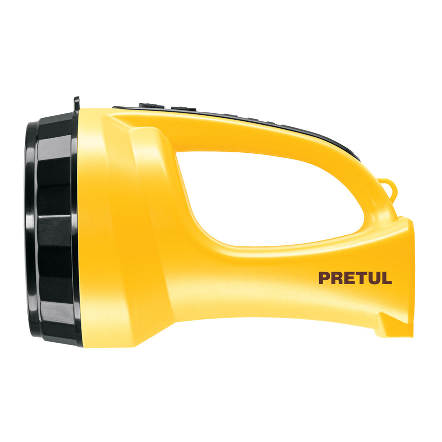 Linterna reflectora LED 260 lm, recargable, PRETUL Caja con 4, 24091
