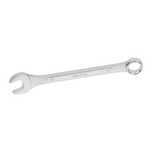 Llave combinada 18 mm x 220 mm de largo, Pretul Caja con 6, 21912