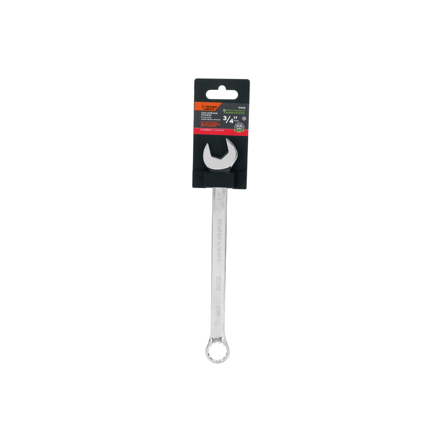 Llave combinada extralarga 3/4' x 278 mm de largo, Expert Caja con 6, 15598