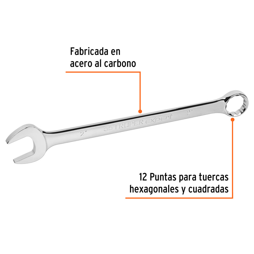 Llave combinada extralarga 2' x 509 mm de largo, Expert, 15666