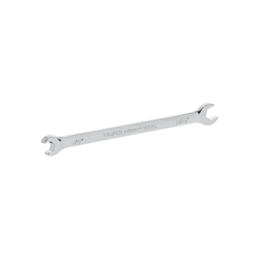 Llave española, 1/4 x 5/16' x 126 mm de largo, Truper Expert Caja con 6, 15680