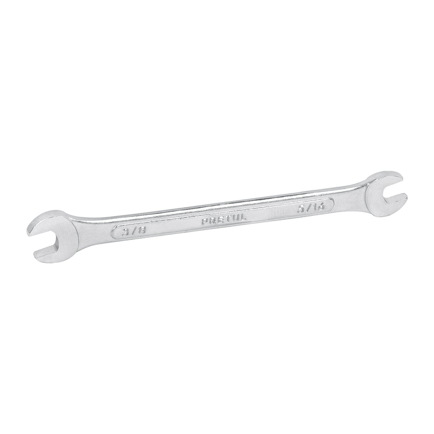 Llave española, 5/16 x 3/8' x 140 mm de largo, PRETUL Caja con 12, 21951