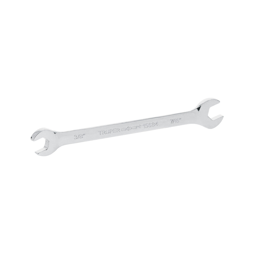 Llave española, 3/8 x 7/16' x 162 mm de largo, Truper Expert Caja con 6, 15684