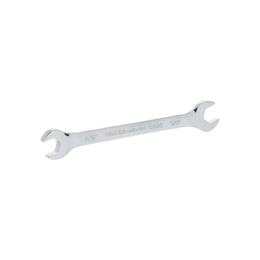 Llave española, 9/16 x 5/8' x 189 mm de largo, Truper Expert Caja con 6, 15690