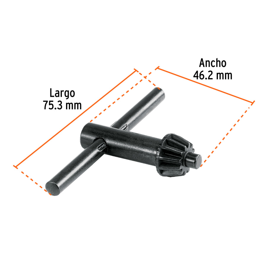 Llave para broquero de 1/4', Truper Caja con 6, 103358