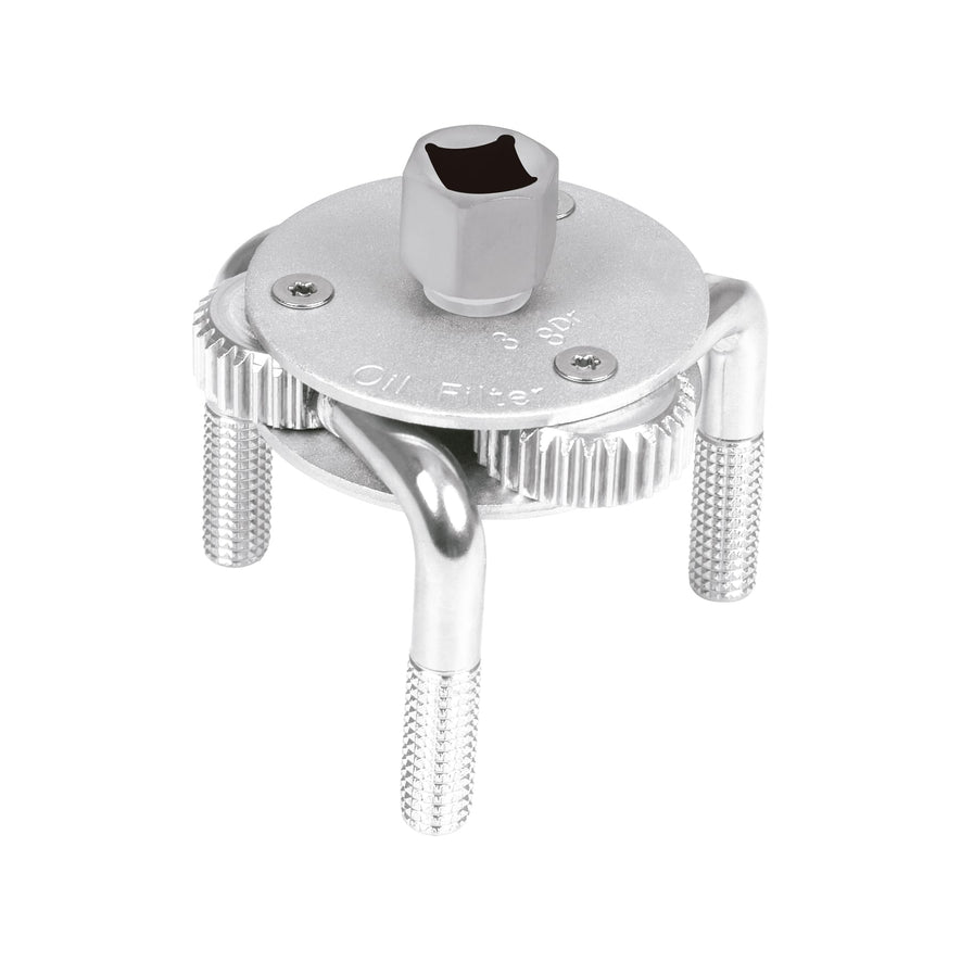 Llave de 3 puntos 3' a 4-1/2' para filtro de aceite, Truper Caja con 4, 14543