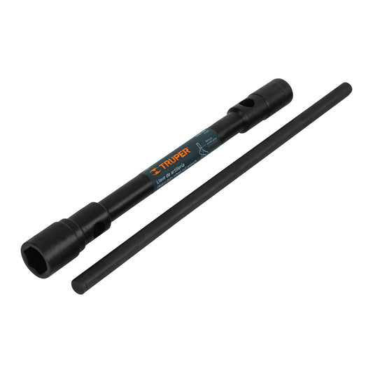 Llave de artillería 1-1/8 x 7/8' boca hexagonal, TRUPER, 15485