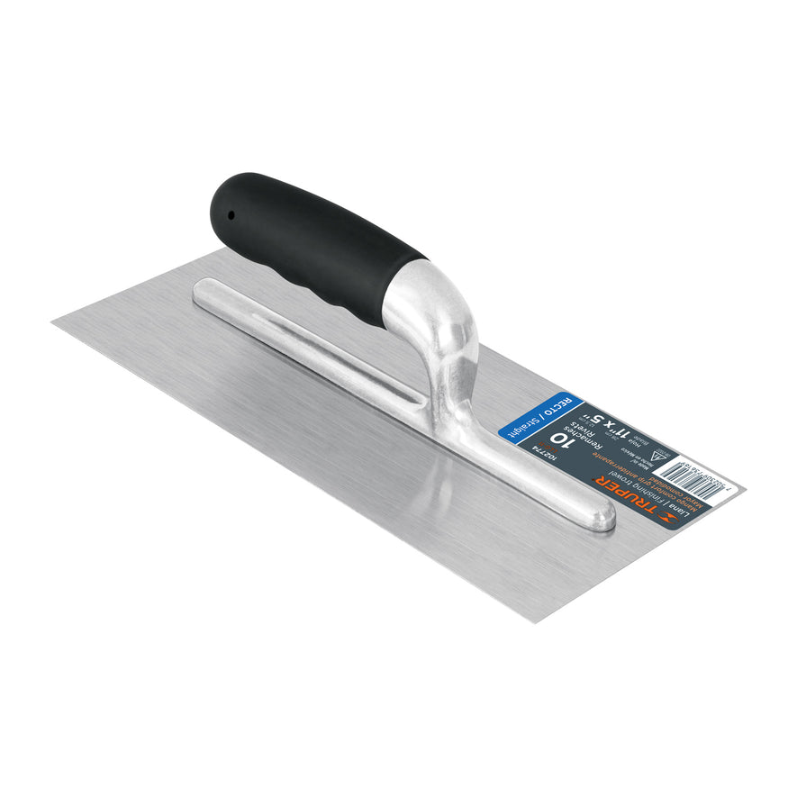 Llana 11' canto recto, 10 remaches, mgo comfort grip, Truper Caja con 6, 102774